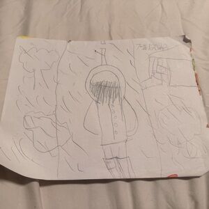 Whimsical Child's Sketch Art Print